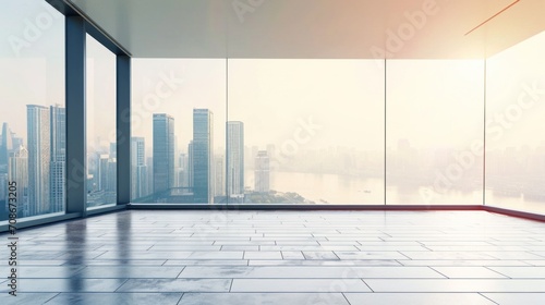 real estate advertisment background with copy space