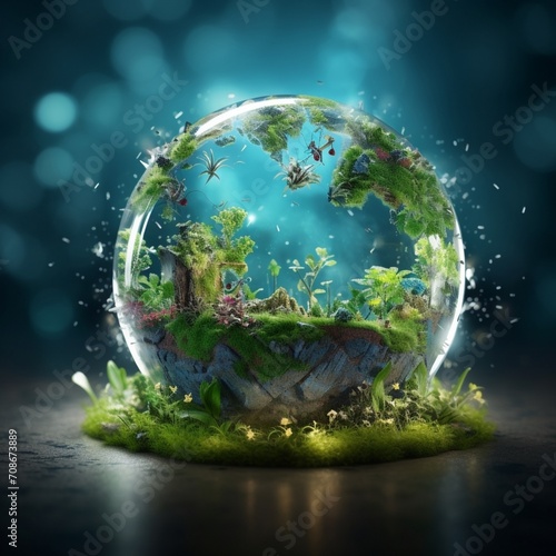 world globe planet earth background  © Matthew