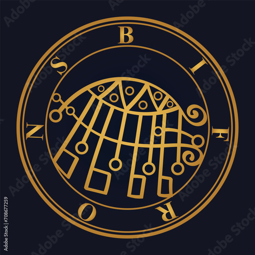 seal of solomon sigil of Bifrons photo