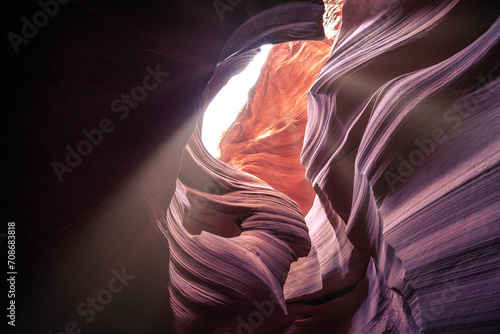 The Light Fills Lower Antelope Canyon, Navajo Nation, Arizona