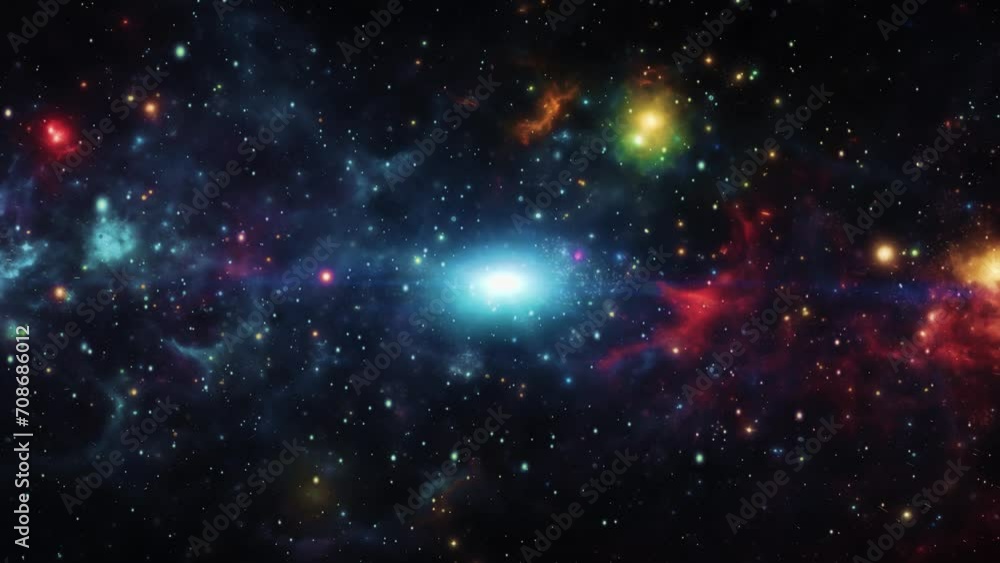 A radiant star illuminates a vast nebula, with clouds of cosmic gas and dust adorning the dark expanse of space A radiant star illuminates a vast nebula, with clouds of cosmic gas and dust adorning the dark expanse of space
