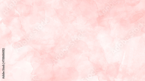 Abstract pink watercolor background. Paint brush paper textured stain canvas element. Pastel soft water color pattern. Abstract pink texture. Art watercolor background for wallpaper design photo