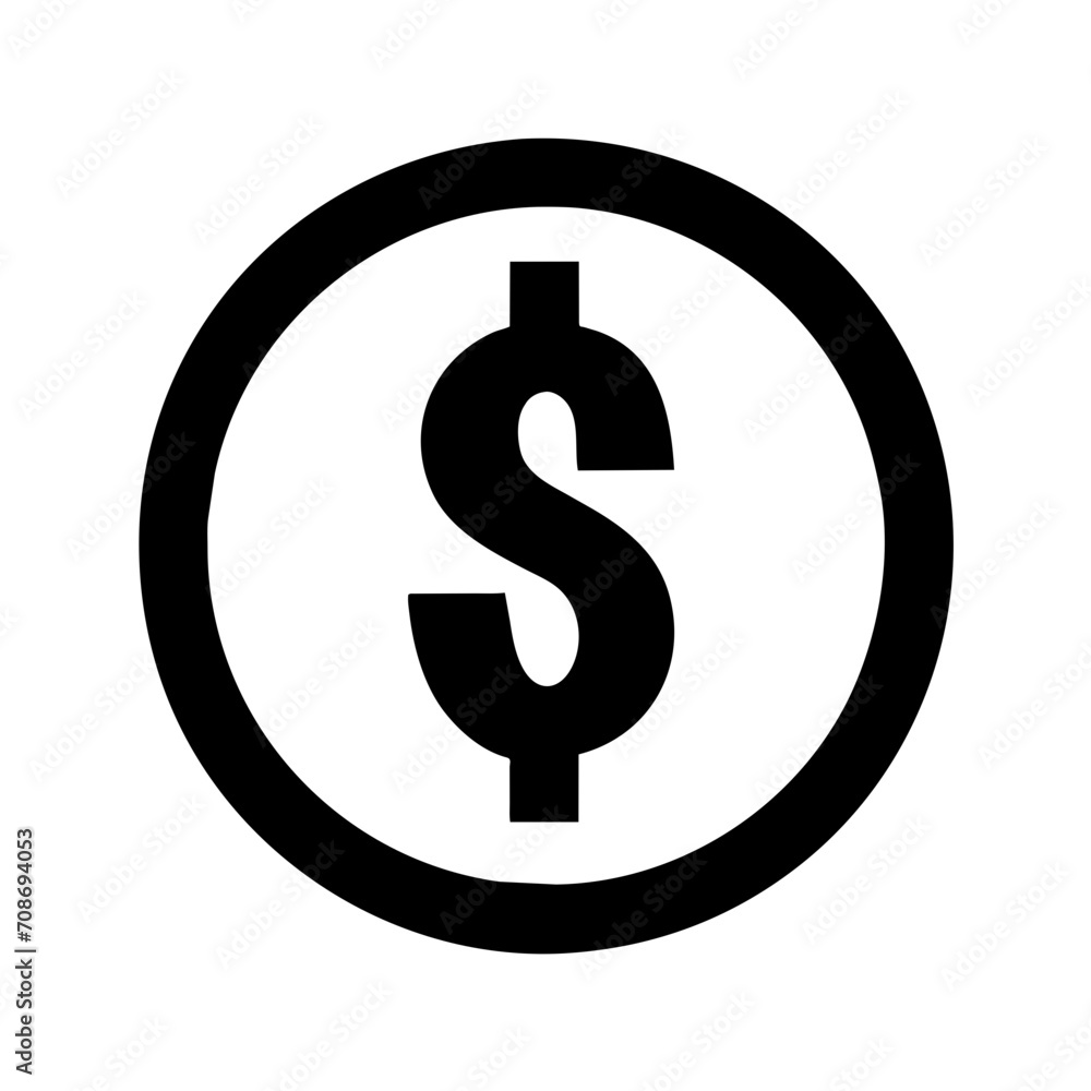 dollar sign icon dollar sign icon