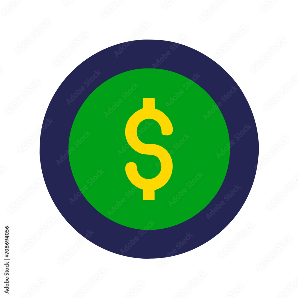dollar sign icon dollar sign icon