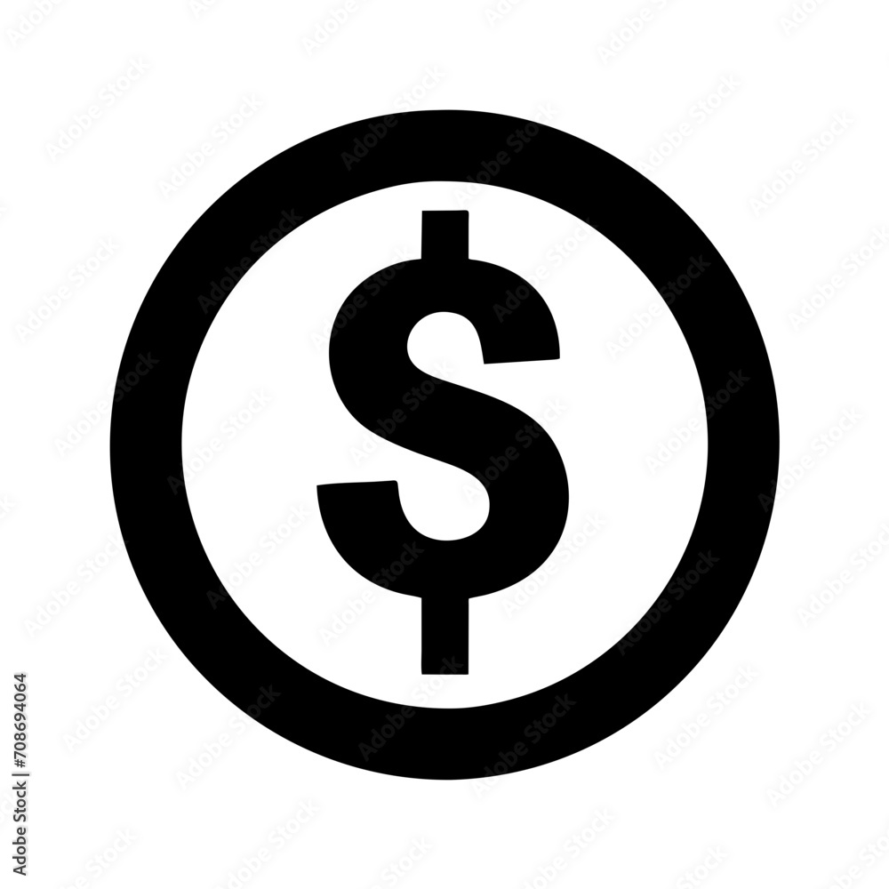 dollar sign icon dollar sign icon