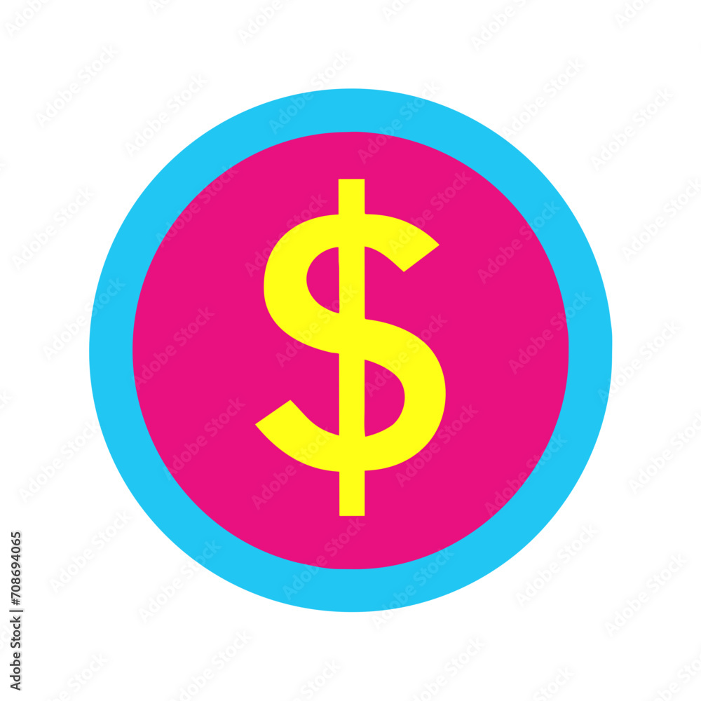 dollar sign icon dollar sign icon