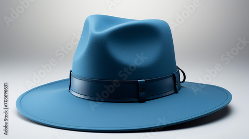 3d rendered photo of rounded hat on a plain background made with generative AI