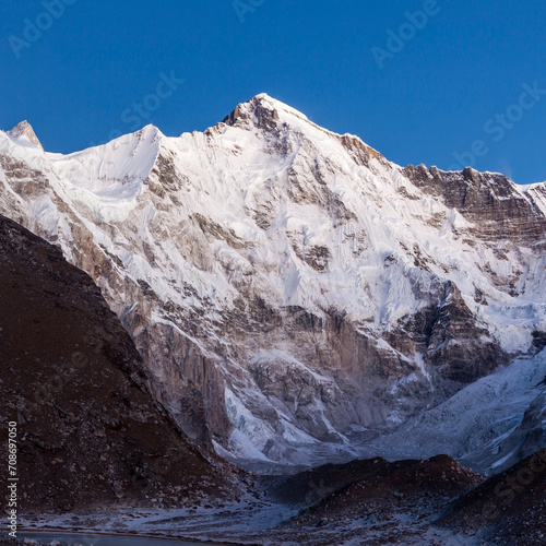 Papier peint The south wall of Mount Cho Oyu (8,188m)