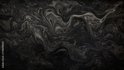 Black Chalkboard Texture with Marbled Pattern photo
