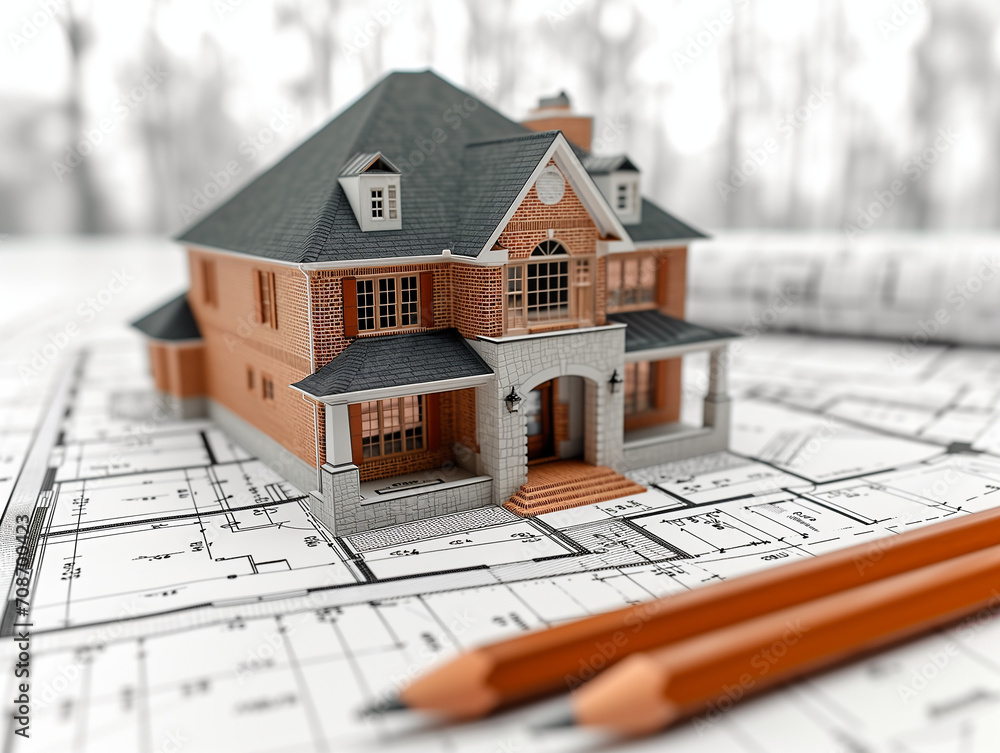 Renovation Concept: Pencil Sketch on Paper. Renovation Concept: Pencil Sketch on Paper.