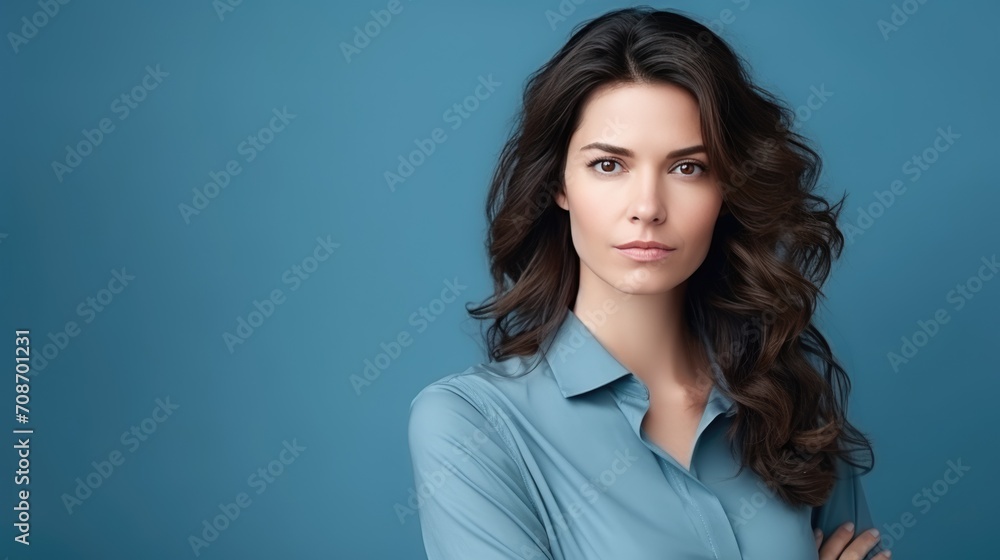 Woman business leader portrait in office background. Happy International Woman’s Day concept. Caucasian successful confident professional businesswoman in suit. Copy space. Woman business leader portrait in office background. Happy International Woman’s Day concept. Caucasian successful confident professional businesswoman in suit. Copy space.