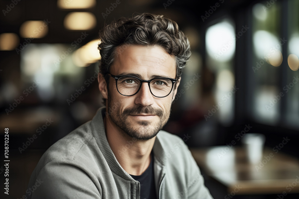 Handsome Man with Glasses Handsome Man with Glasses