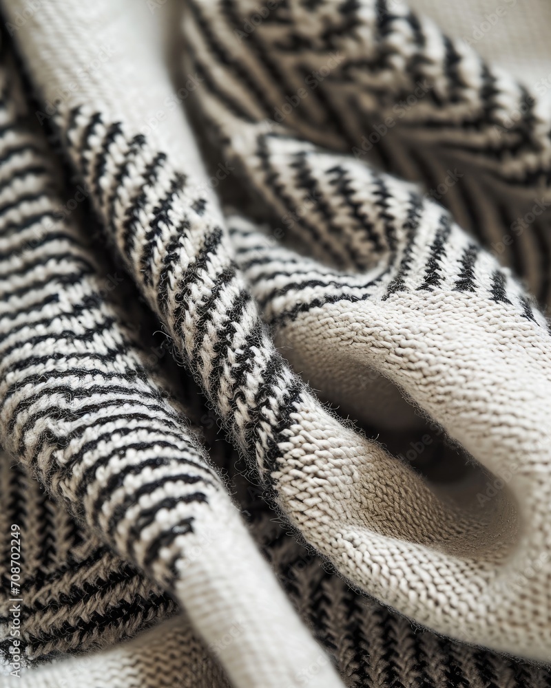 Hygiene black and white yarn woven towel Hygiene black and white yarn woven towel
