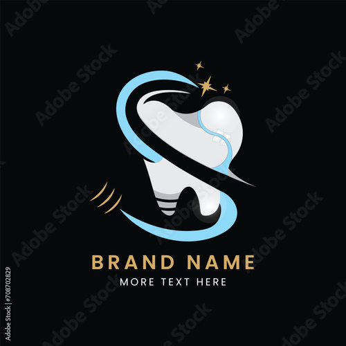 Dental braces logo , Dental logo design