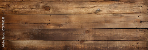 brown wood background, texture of wooden boards photo