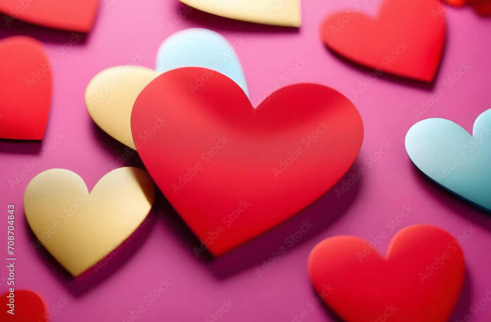 hearts on a pink background. hearts on a pink background.