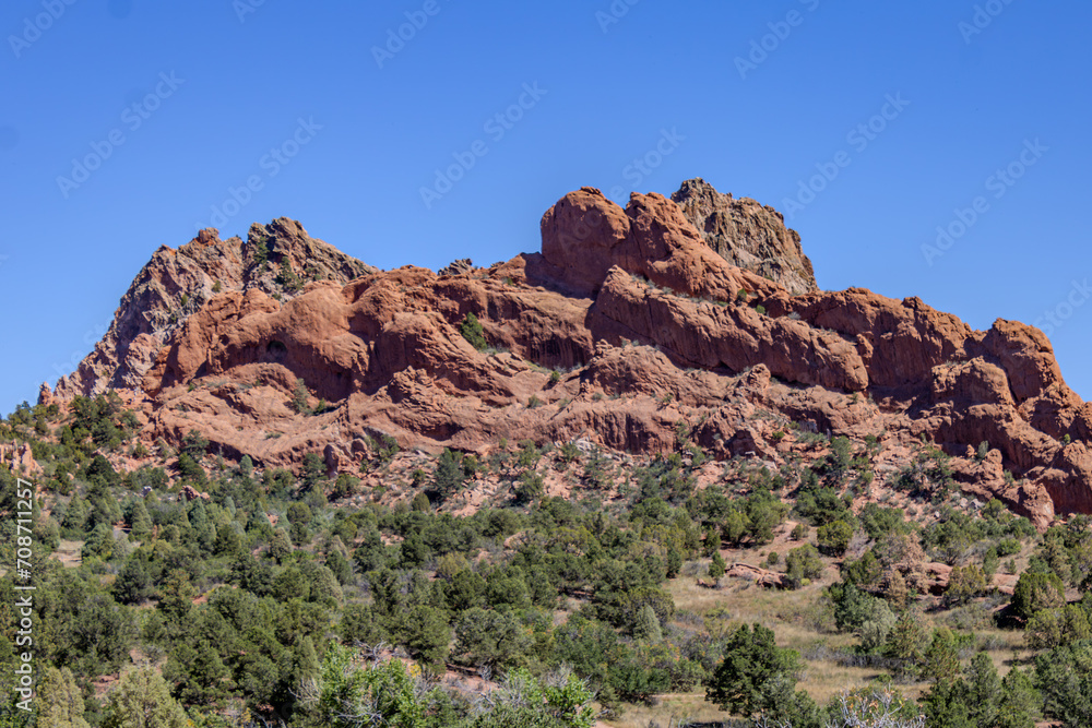 Rugged Beauty of Colorado's Red Rock Cliffs Rugged Beauty of Colorado's Red Rock Cliffs