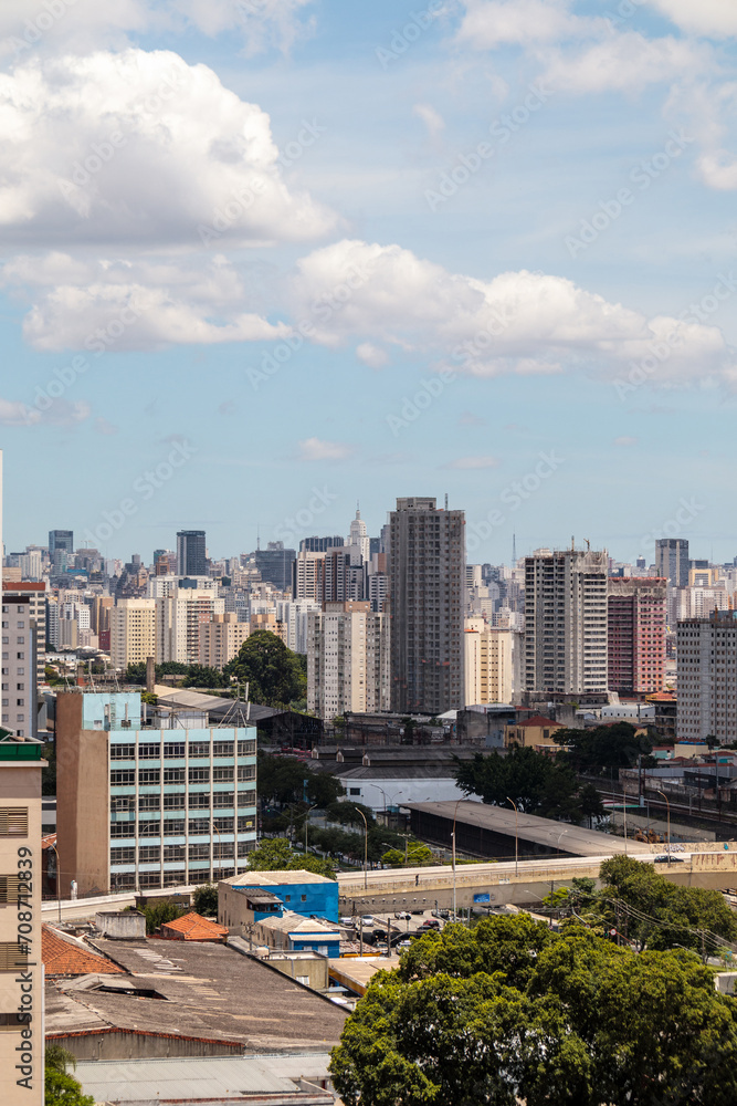 view of the Belenzinho neighborhood in São Paulo. view of the Belenzinho neighborhood in São Paulo.