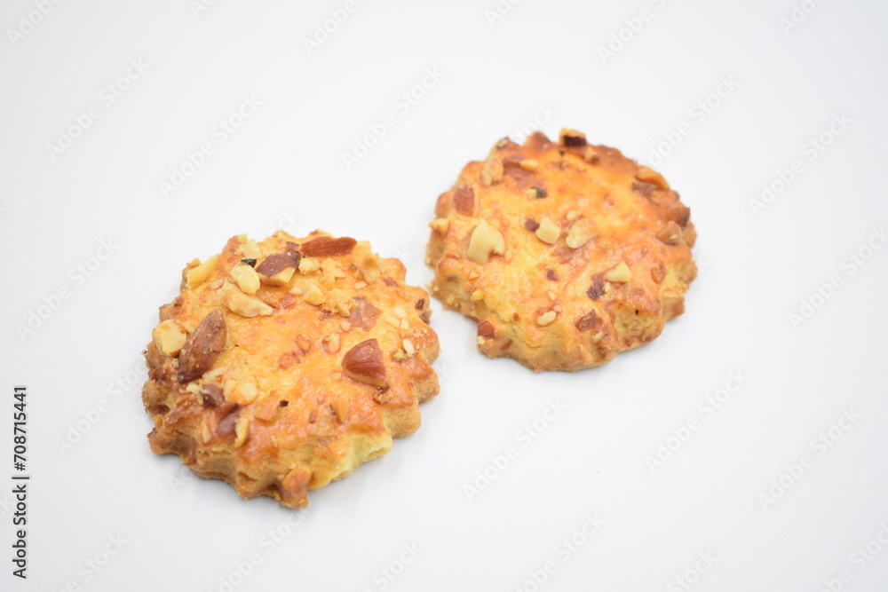 cookies on a white background cookies on a white background