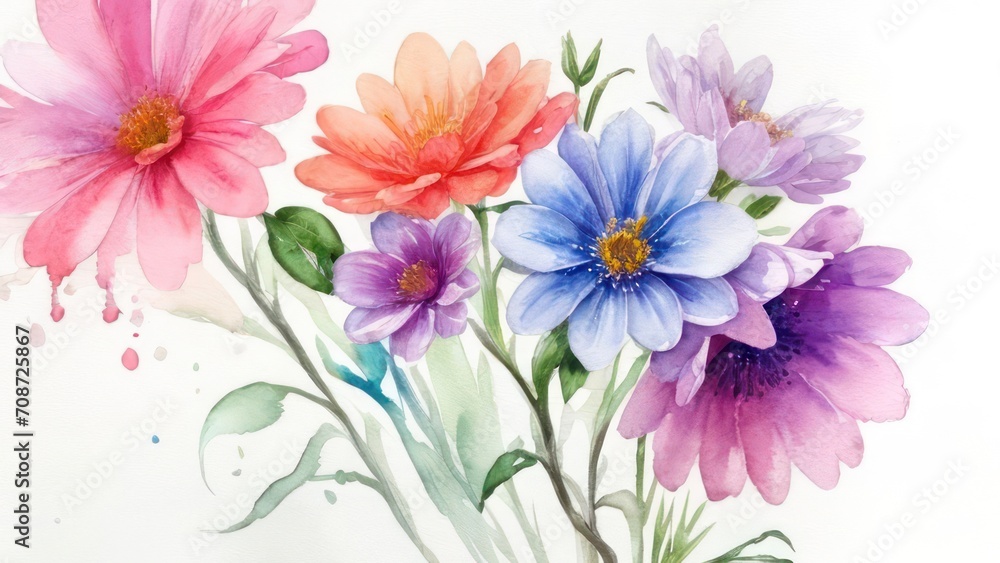 A lot of beautiful flowers. Beautiful festive background with place for text. A lot of beautiful flowers. Beautiful festive background with place for text.