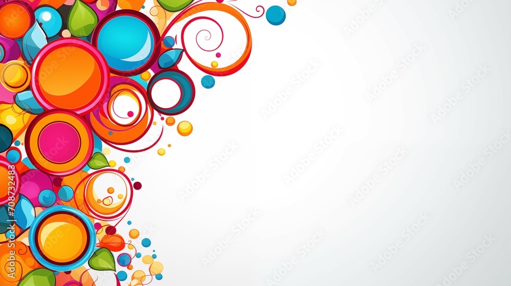 Copy Space of Abstract Celebration Wallpaper Design on White Background Copy Space of Abstract Celebration Wallpaper Design on White Background