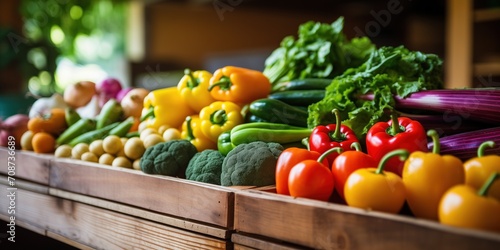 vegetables in the market