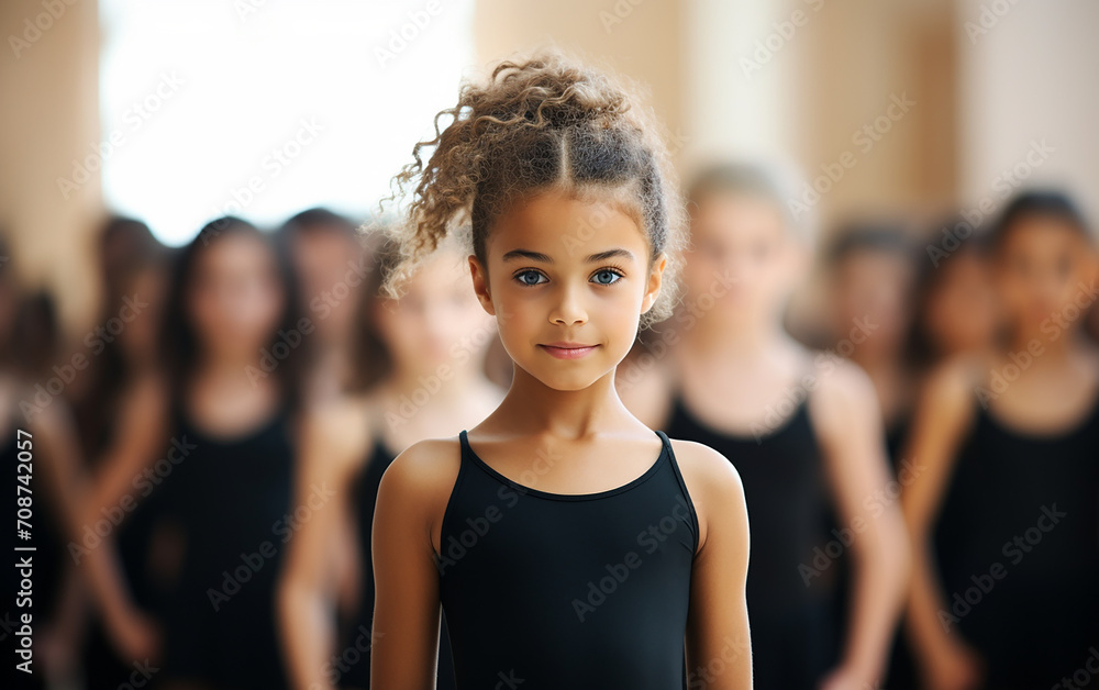 European ballerina girl in dance studio - ballet and dancer concept European ballerina girl in dance studio - ballet and dancer concept
