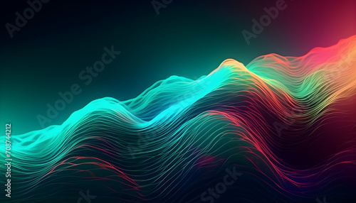 beautiful Abstract modern background with gradient , cinematic