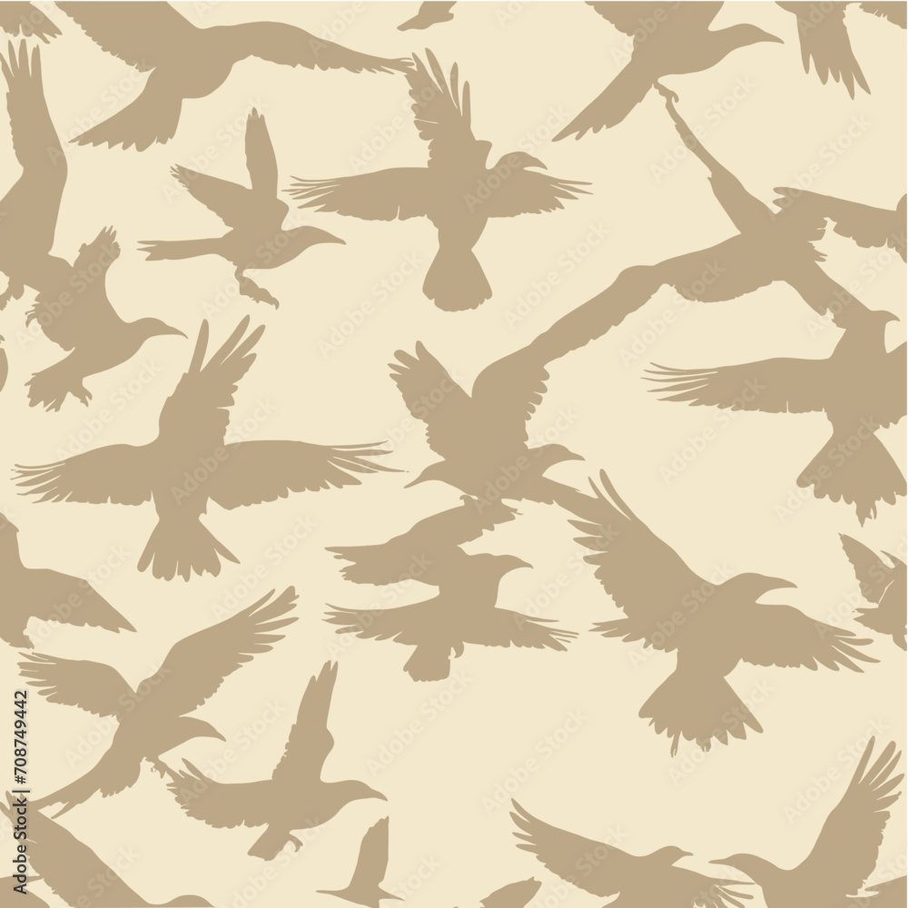 Seamless pattern with birds Seamless pattern with birds