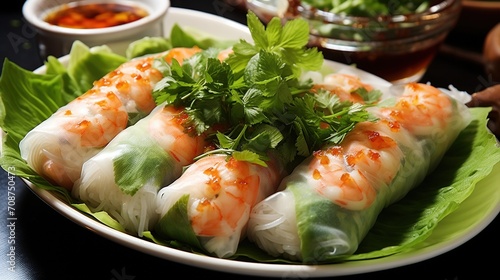 Fresh and Delicious Vietnamese Rice Paper Rolls