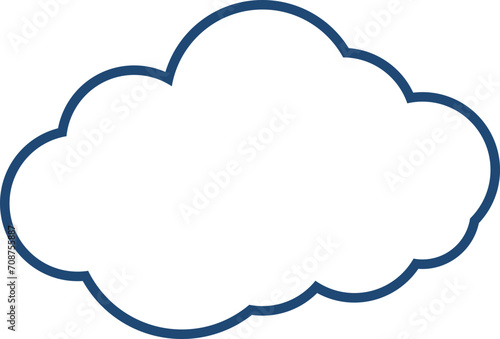 cloud icon blue