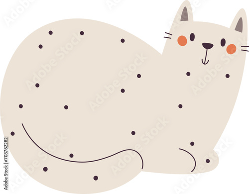 Cat Lying Pet