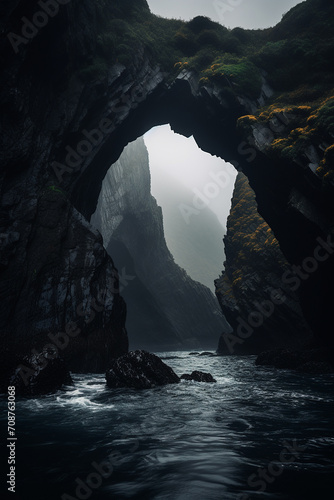 The beautiful Drangarnir Arch on the Faroe Islands