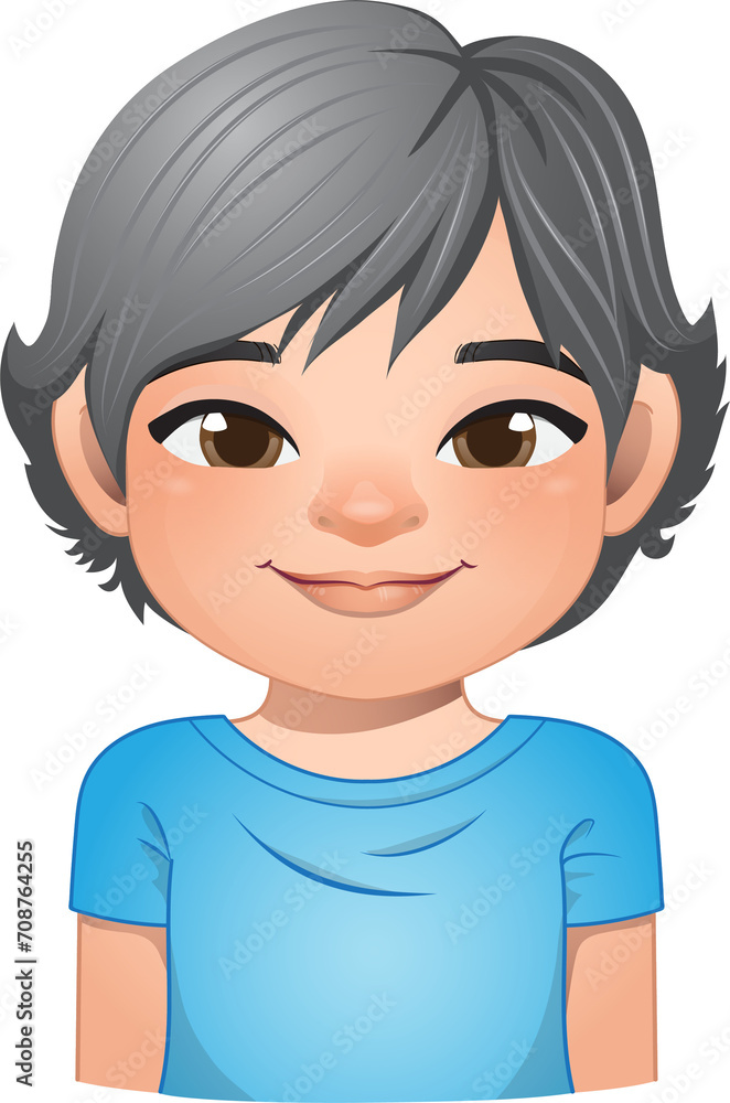 Little boy face, avatar, kid head with dreadlocks hair cartoon PNG Little boy face, avatar, kid head with dreadlocks hair cartoon PNG