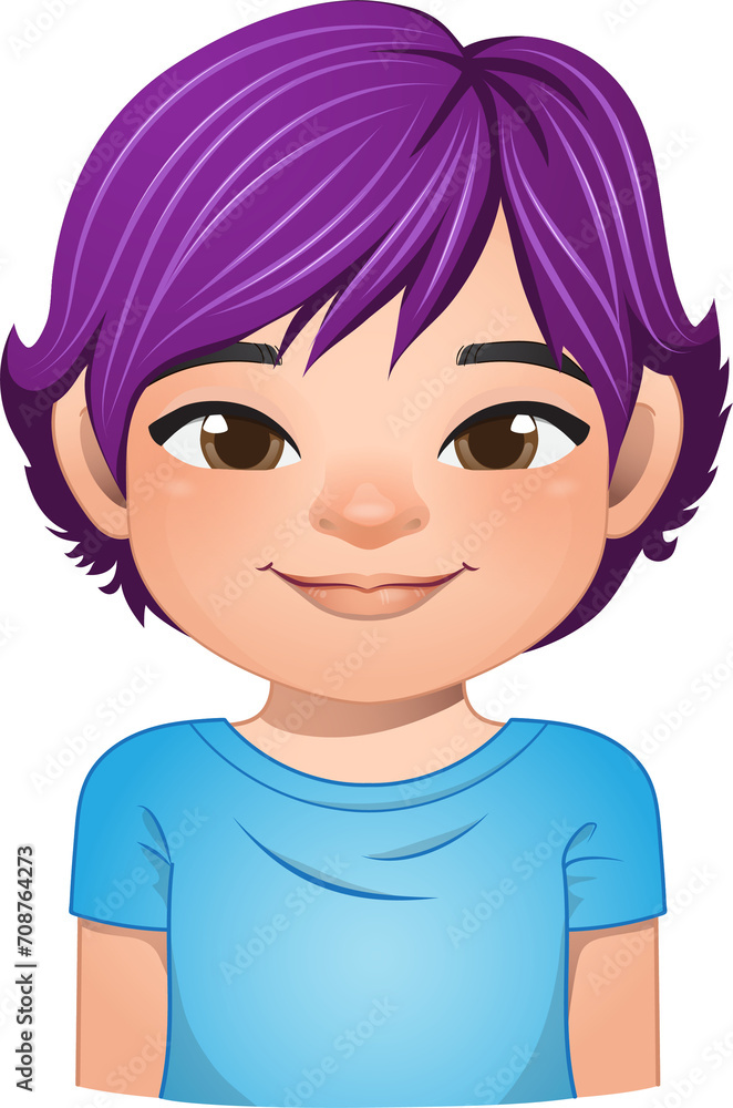 Little boy face, avatar, kid head with dreadlocks hair cartoon PNG Little boy face, avatar, kid head with dreadlocks hair cartoon PNG