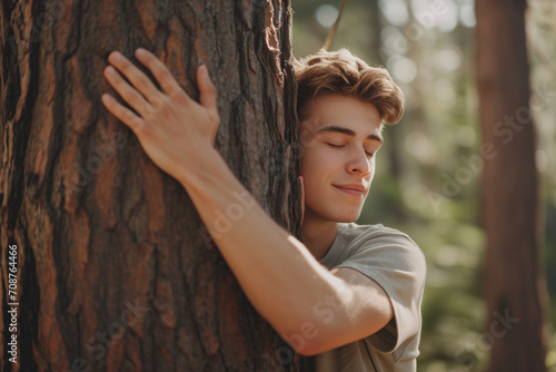 Waldbaden und das Umarmen von Bäumen fördert den Stressabbau und beugt Depressionen vor