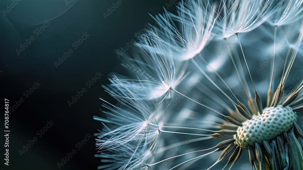 Obraz premium A close up of a dandelion