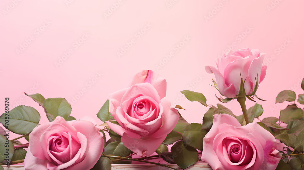 Empty floral frame with copy space for greeting card or invitation design Empty floral frame with copy space for greeting card or invitation design