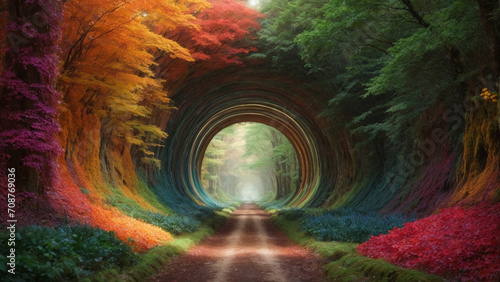 tunnel of light