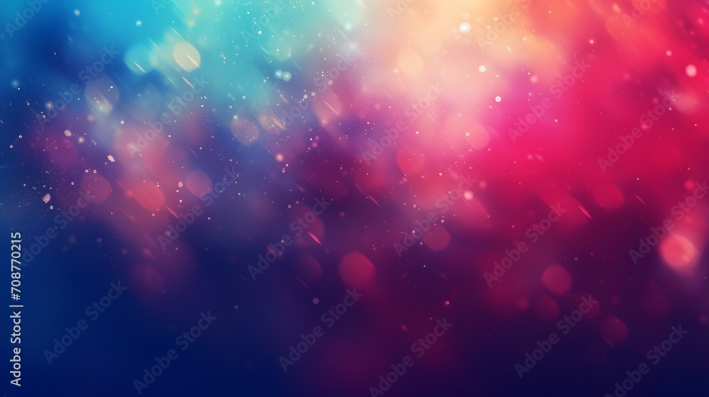 abstract gradient faded colorful texture wallpaper background. shiny bokeh lights. blue and red colors. for ad and web design. - obrazy, fototapety, plakaty 