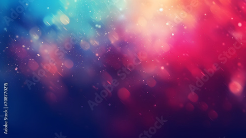 abstract gradient faded colorful texture wallpaper background. shiny bokeh lights. blue and red colors. for ad and web design.