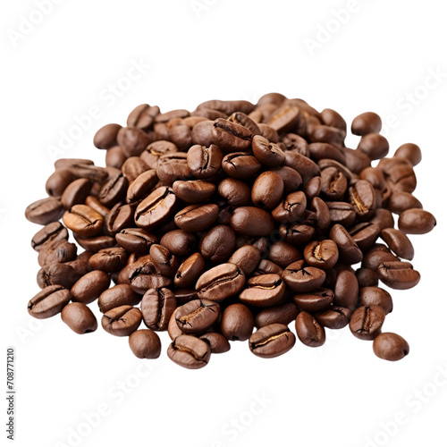 Coffee Beans on transparent background PNG image
