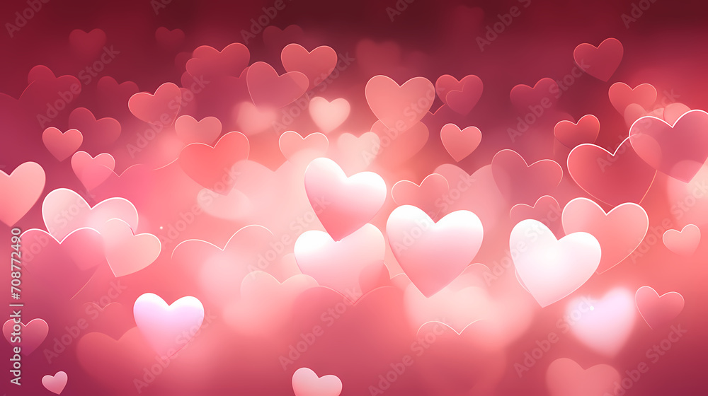 Valentine's Day, hearts, hearts, Valentine's Day background, wedding background