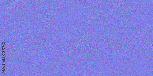 Fototapeta Naklejka Na Ścianę i Meble -  Seamless rough plaster, concrete or stucco wall normal map background texture. Realistic rusted corroded 8k game or architecture design height bump mapping material shader repeat pattern 3D rendering.