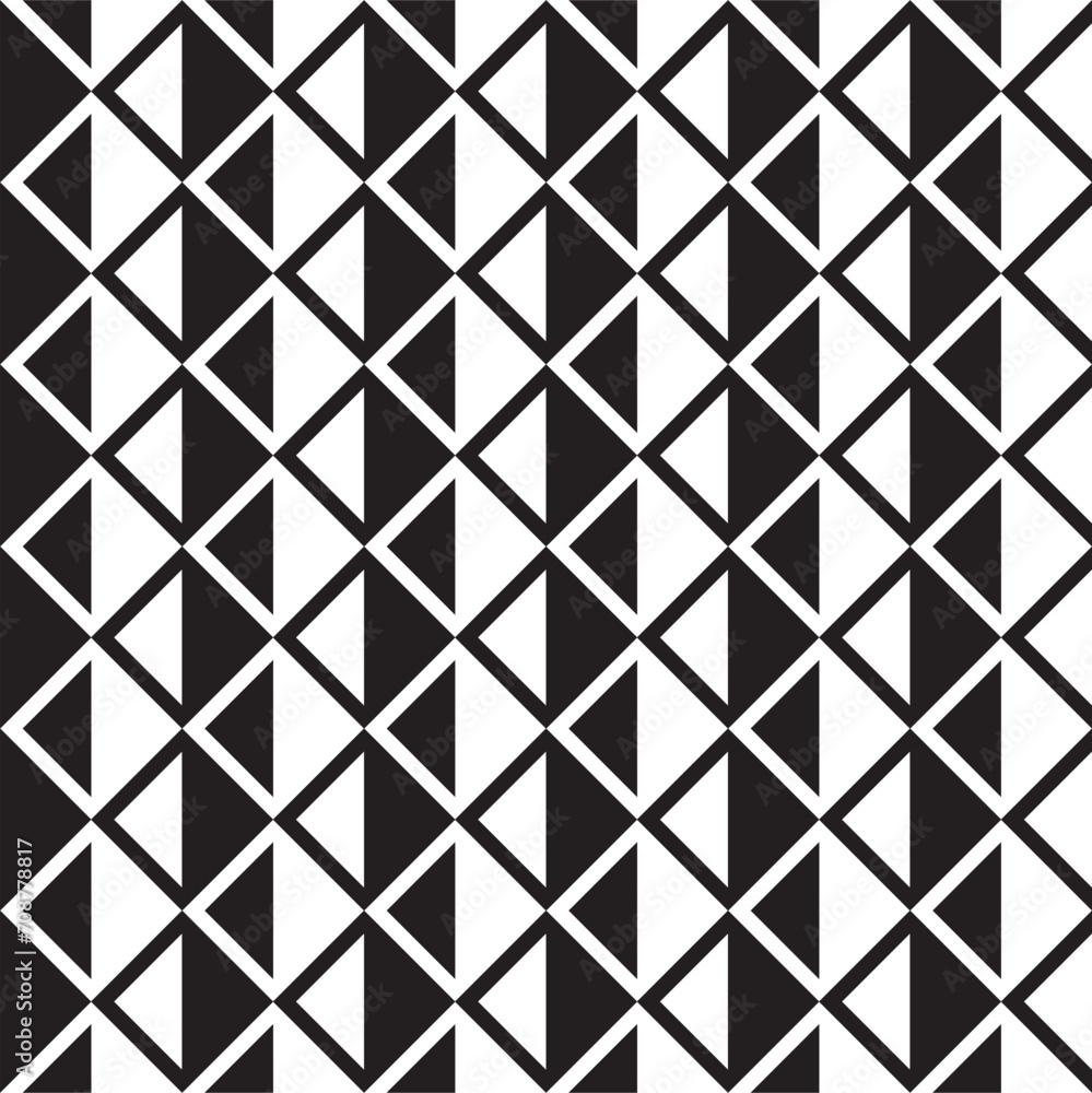 Seamless abstract square and triangle pattern background Seamless abstract square and triangle pattern background