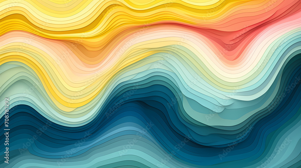 Abstract geometric background, technological lines background and light effects, 3D rendering Abstract geometric background, technological lines background and light effects, 3D rendering