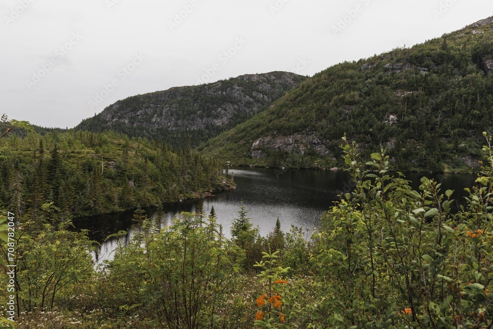 Fototapeta premium lake in the mountains