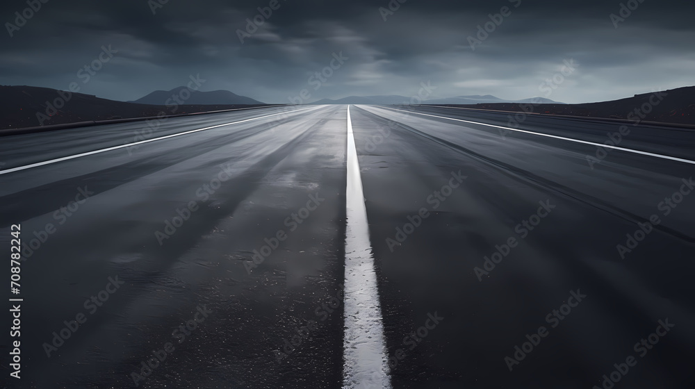 Naklejka premium Abstract line art background, technological background