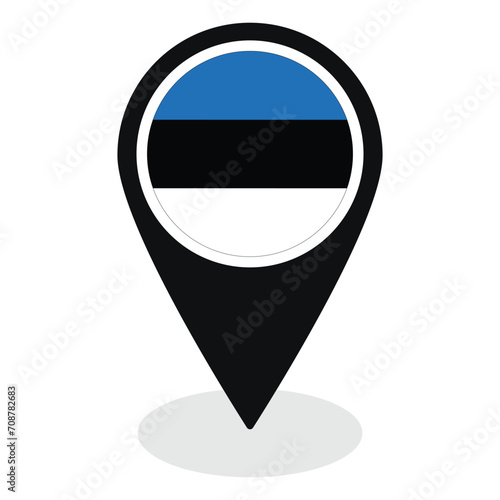 Estonia flag on map pinpoint icon isolated. Flag of Estonia Free Download Estonia flag on map pinpoint icon isolated. Flag of Estonia - GFXLoad