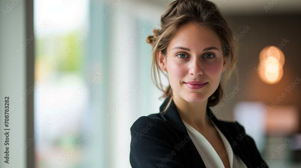 Portrait of a businesswoman in the office Portrait of a businesswoman in the office